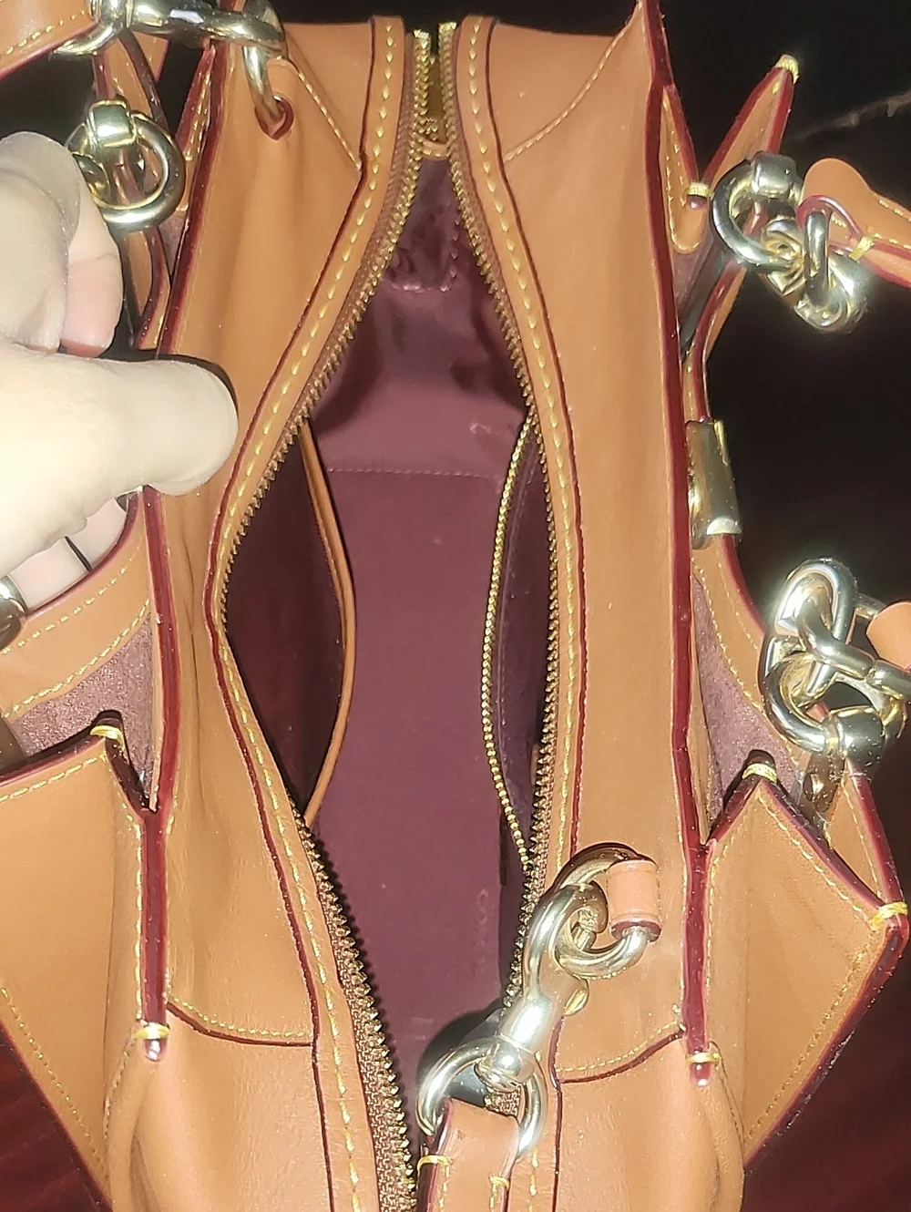 COACH Dreamer 1941 Saddle/Gold